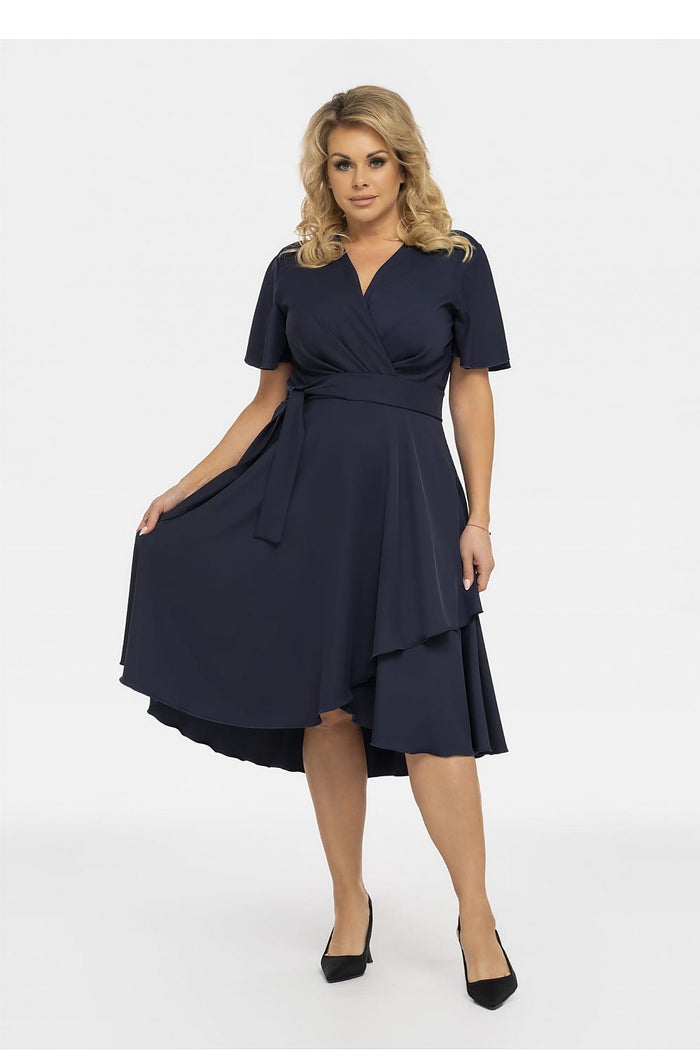 Plus size dress model 190952 Karko