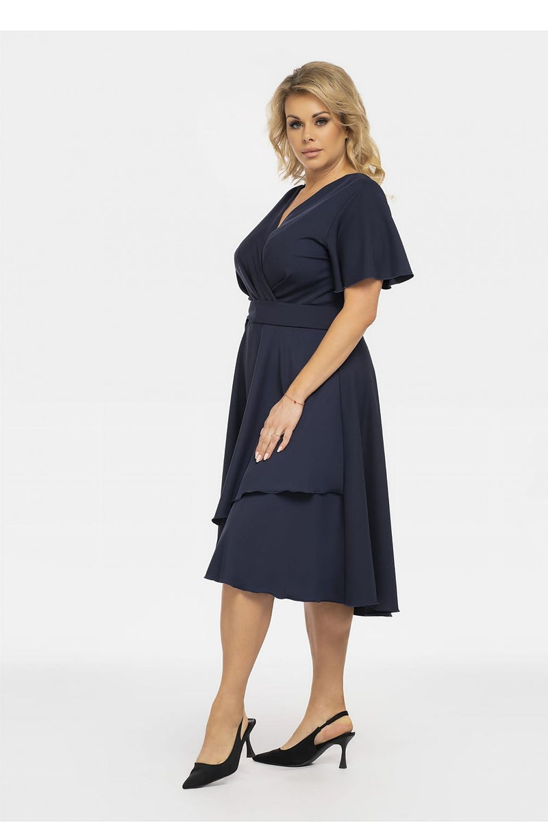 Plus size dress model 190952 Karko