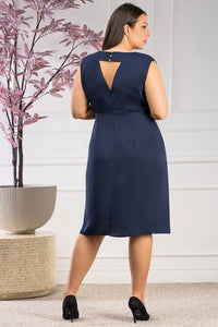 Plus size dress model 190980 Karko