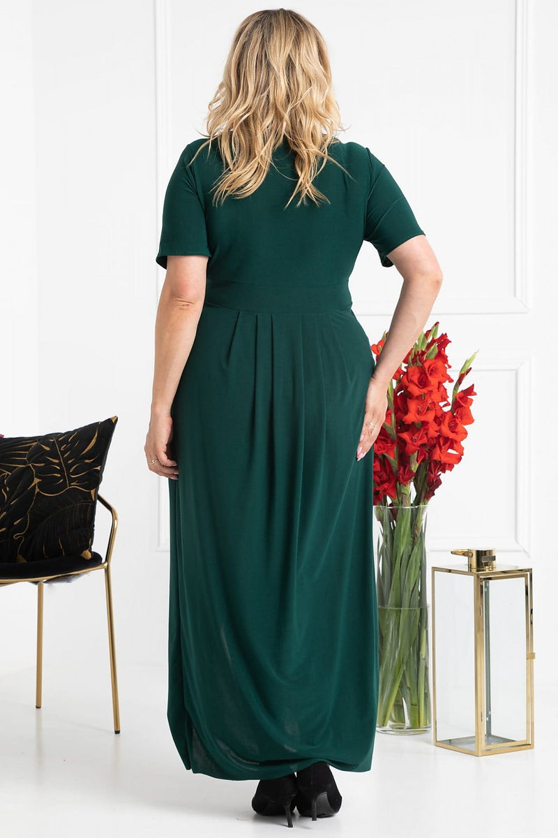 Plus size dress model 191368 Karko