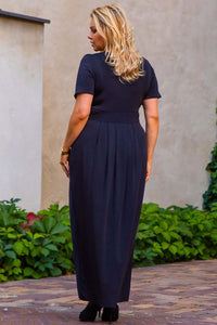 Plus size dress model 191371 Karko