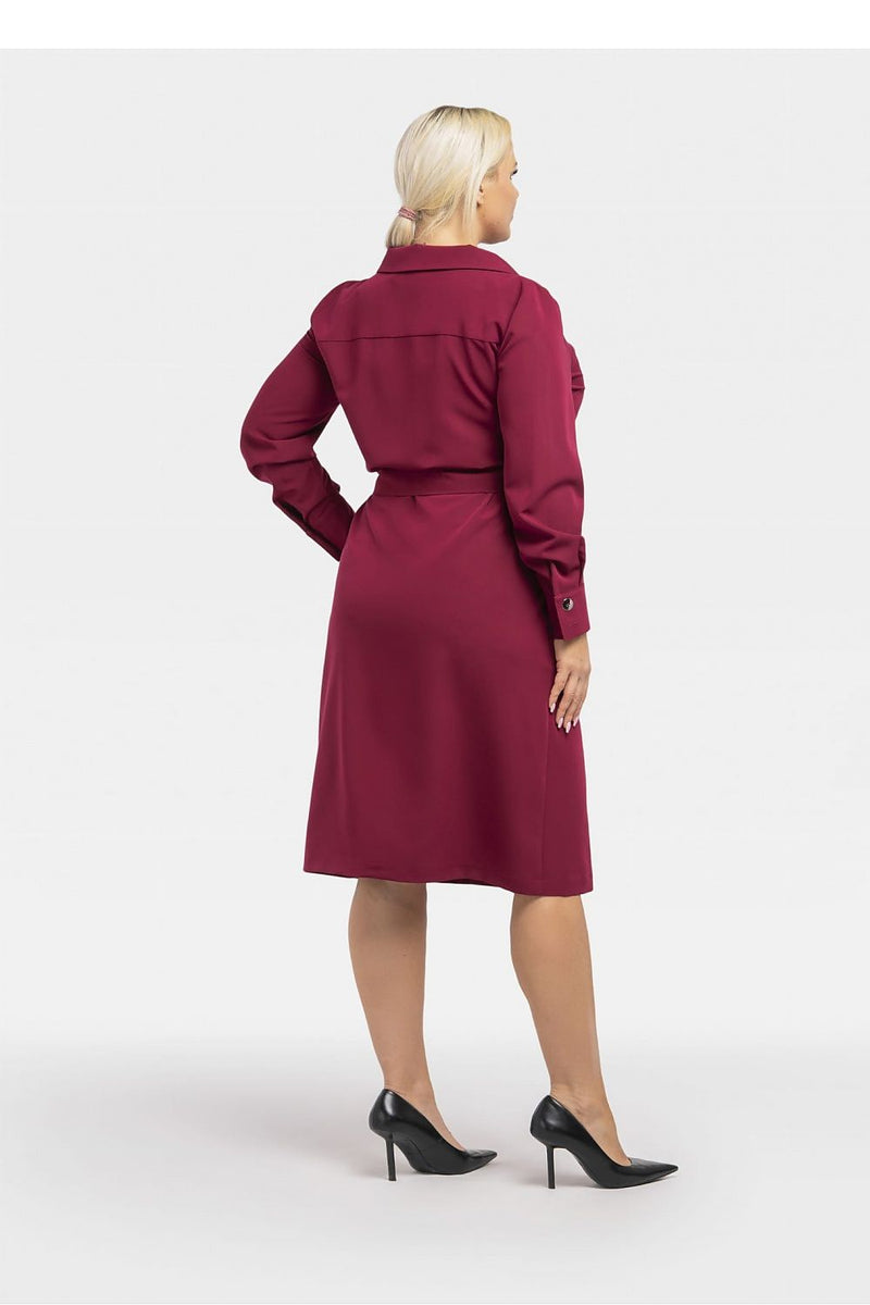 Plus size dress model 193902 Karko