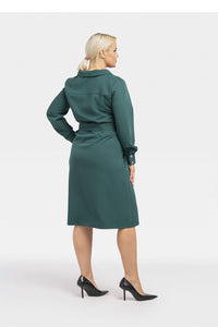 Plus size dress model 193903 Karko