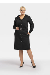 Plus size dress model 193905 Karko