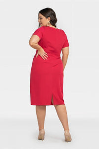 Plus size dress model 196866 Karko