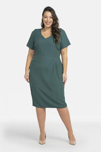 Plus size dress model 196867 Karko