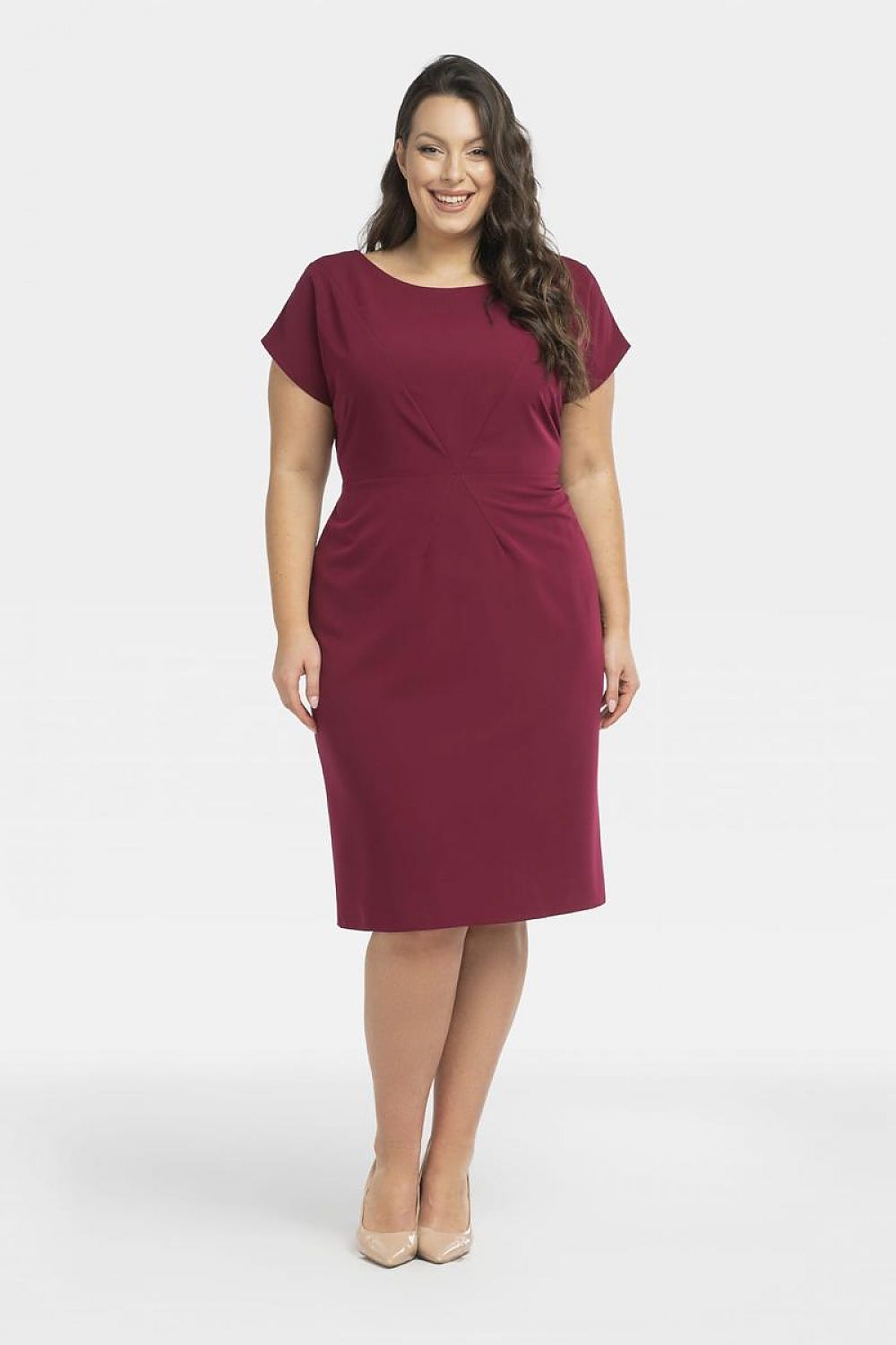 Plus size dress model 196878 Karko