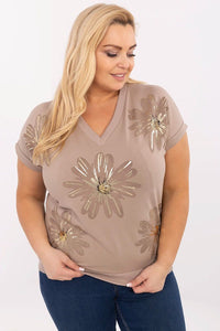  Plus size blouse model 211739 Relevance 