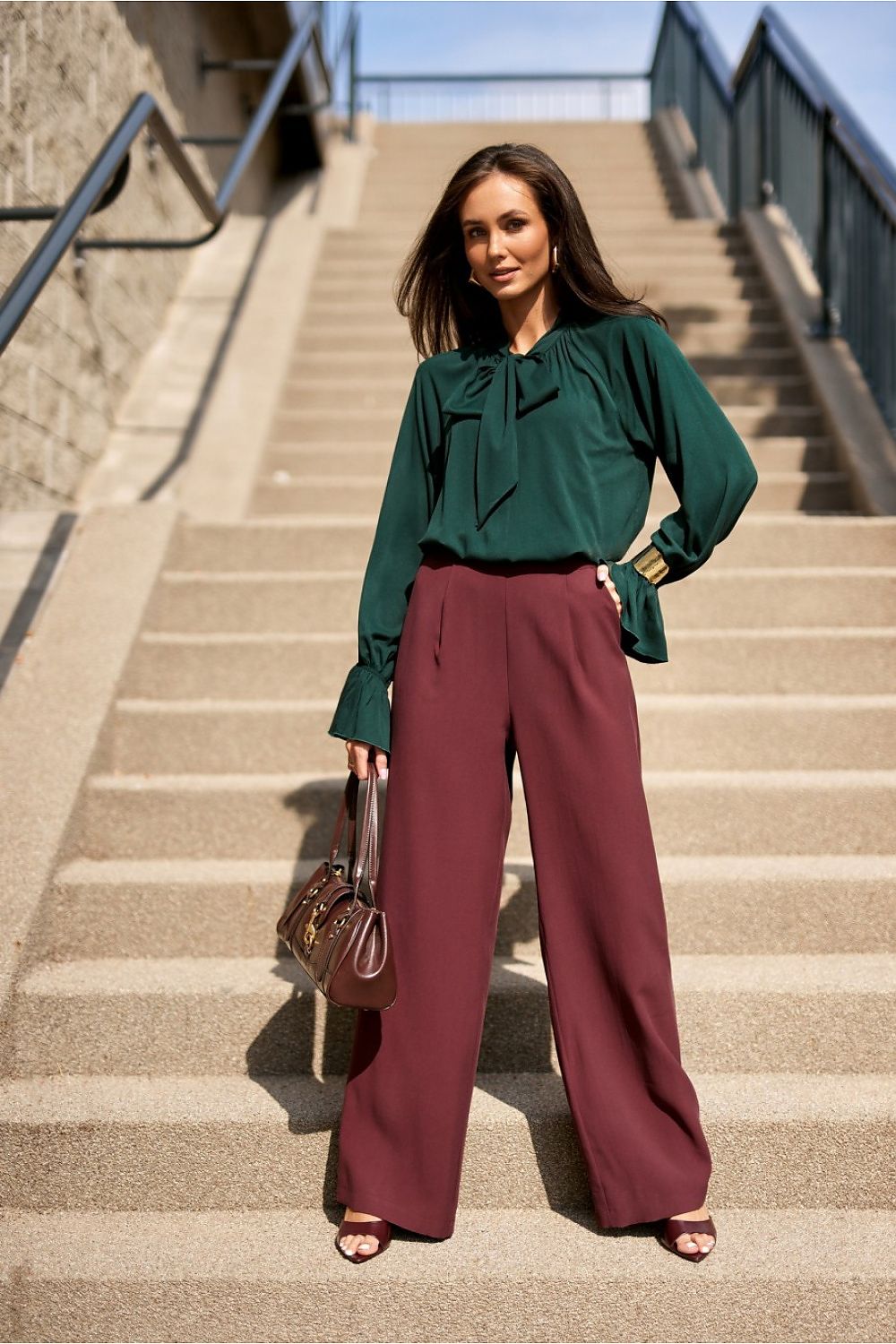  Women trousers model 216488 Roco Fashion 
