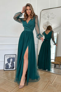  Long dress model 220099 Bicotone 