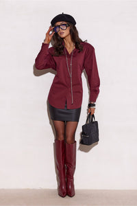  Long sleeve shirt model 220911 Roco Fashion 
