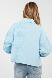  Denim jacket model 223793 Rue Paris 