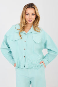  Denim jacket model 223945 Rue Paris 