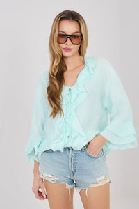  Long sleeve shirt model 225517 Italy Moda 