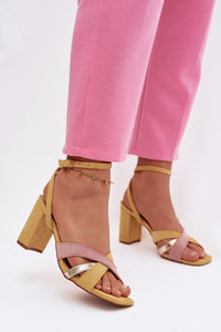  Heel sandals model 226336 Step in style 