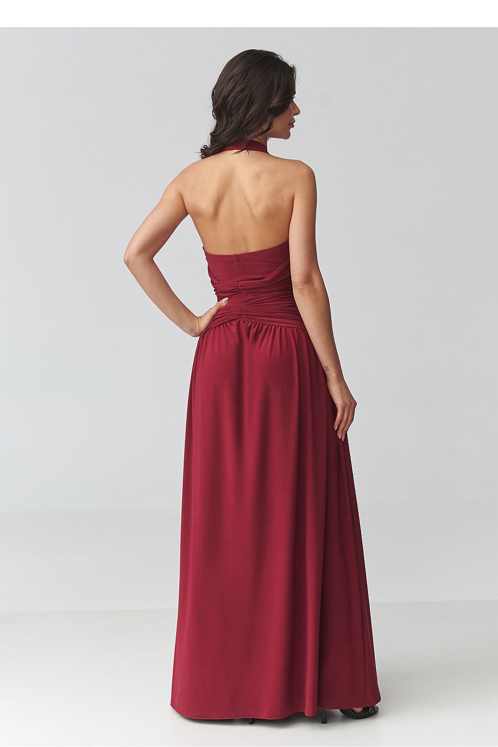  Long dress model 228324 Makadamia 