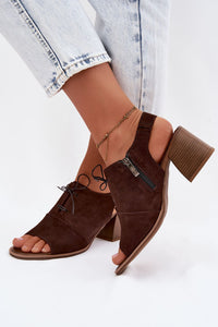  Heel sandals model 228388 Step in style 