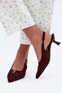  Block heel pumps model 230721 Step in style 