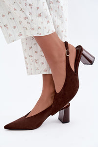  Block heel pumps model 230728 Step in style 