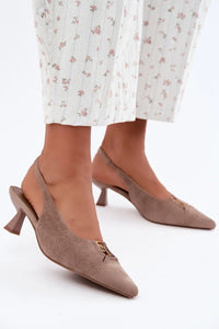  Block heel pumps model 230722 Step in style 