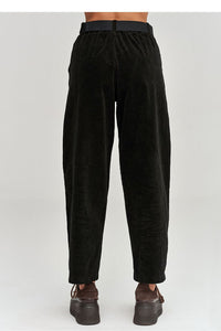  corduroy trousers model 232017 Makadamia 