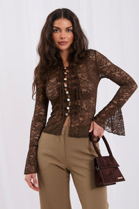  Long sleeve shirt model 232432 Rue Paris 