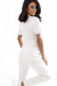  Short sleeve sweater model 232585 Factory Price 