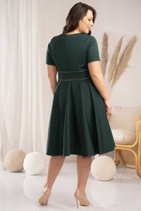 Plus size dress model 178552 Karko