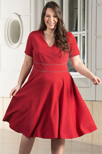 Plus size dress model 178555 Karko