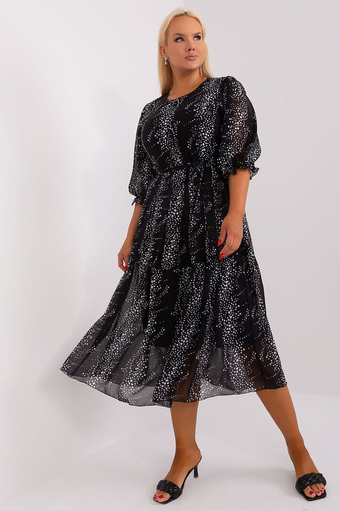 Plus size dress model 182293 Lakerta