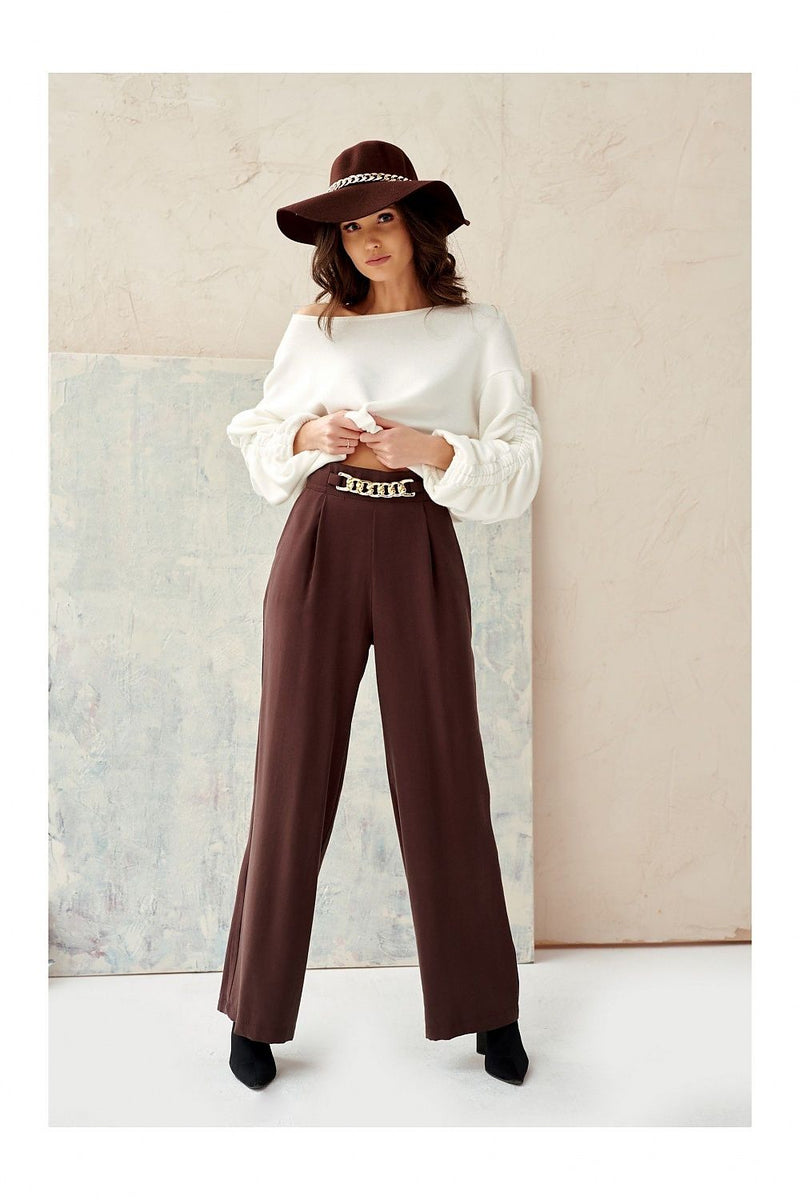 Women trousers model 182634 Roco Fashion