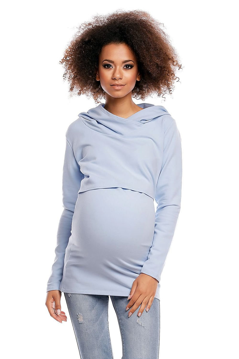 Maternity sweatshirt model 84457 PeeKaBoo