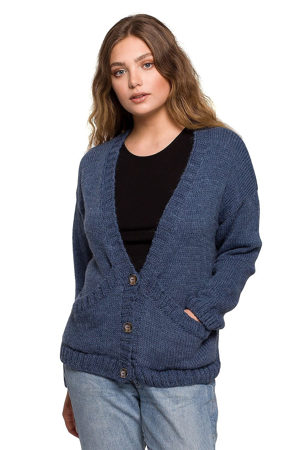 Cardigan model 157594 BE Knit