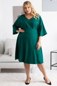 Plus size dress model 168958 Karko