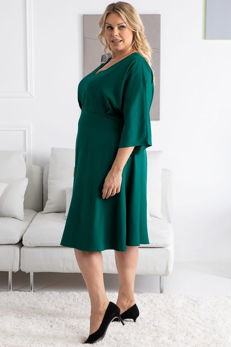 Plus size dress model 168958 Karko