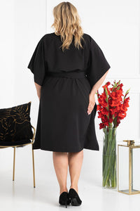 Plus size dress model 168965 Karko