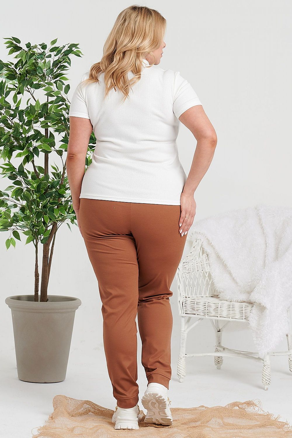 Plus size blouse model 169018 Karko