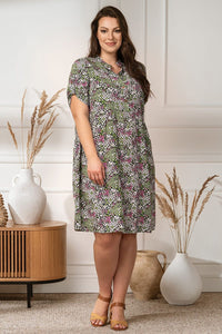 Plus size dress model 169052 Karko