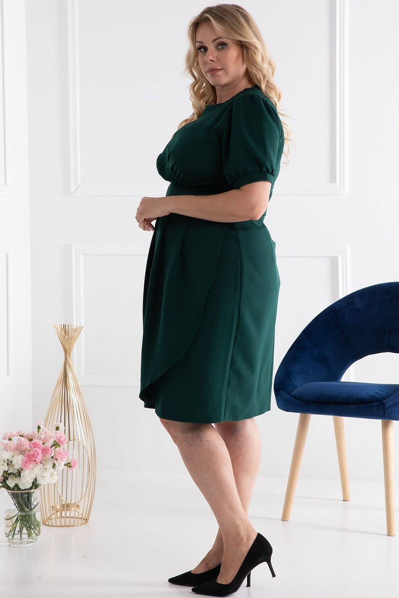 Plus size dress model 169161 Karko