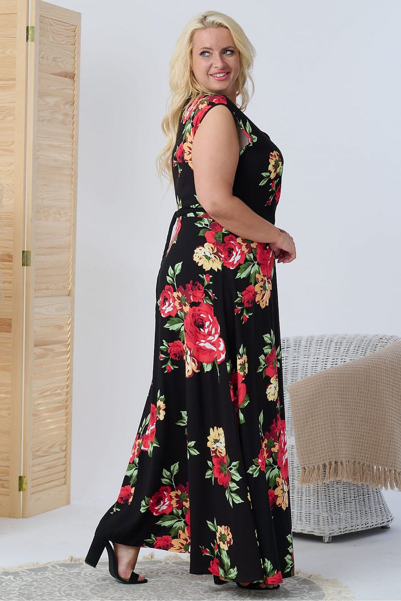 Plus size dress model 169392 Karko