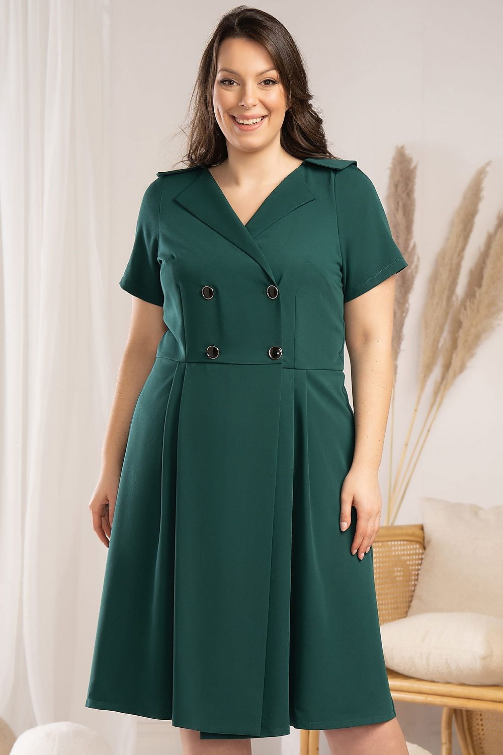 Plus size dress model 176575 Karko