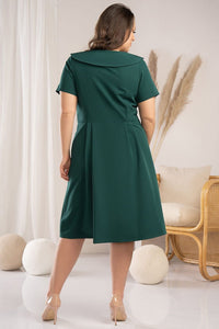 Plus size dress model 176575 Karko