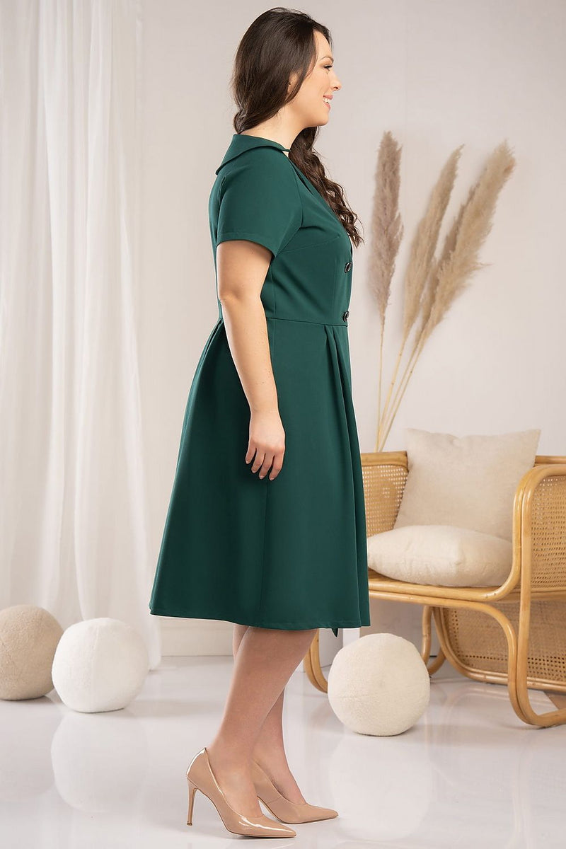 Plus size dress model 176575 Karko