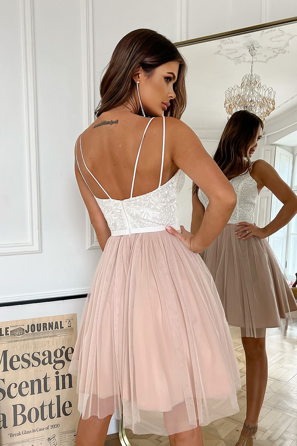 Evening dress model 180783 Bicotone
